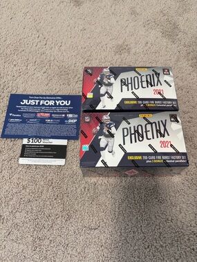2021 Panini Phoenix Football Fanatics Exclusive Factory Sealed Set (1-200)